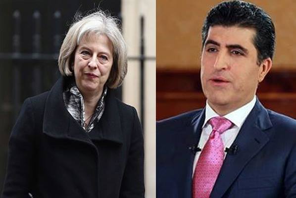 سهرۆك وهزیرانی بریتانیا و سهرۆك وهزیرانی ههرێمی كوردستان پهیوهندییهكی تهلهفۆنییان ئهنجامدا