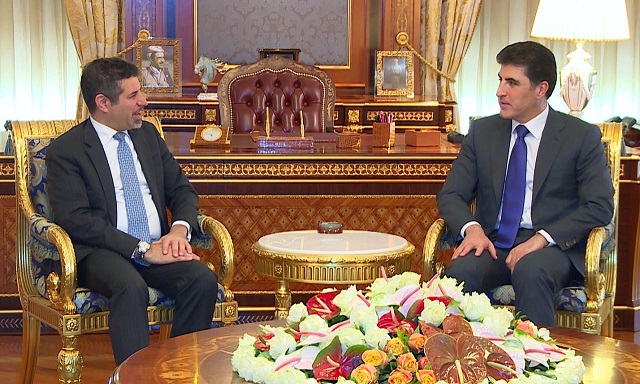نێچیرڤان بارزانی و كونسوڵی گشتیی ئهمهریكا دۆخی ناوچهكهیان تاوتوێ كرد