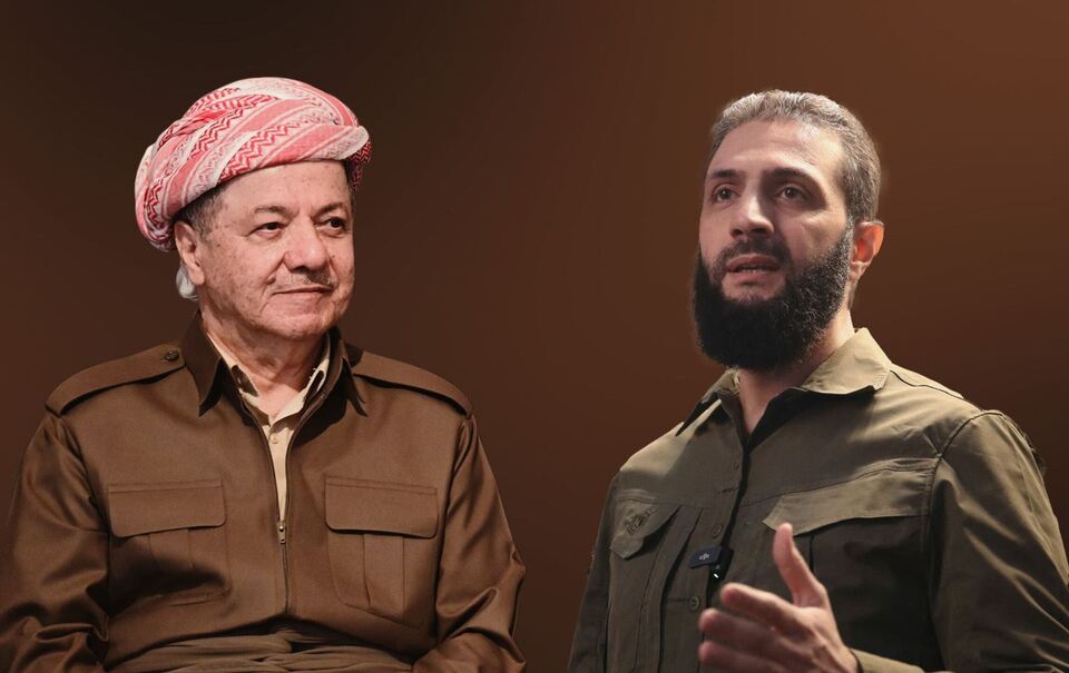 سەرۆک بارزانی و ئەحمەد شەرع لە پەیوەندییەکی تەلەفۆنیدا دۆخی حەلەبیان تاوتوێ کرد